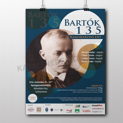 Bartók plakát